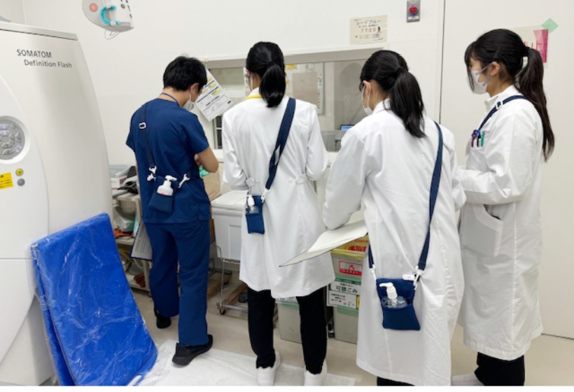 院内環境ラウンドの様子